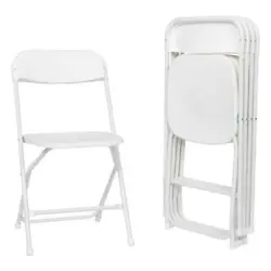 Plastic chairs are lightweight, so we could move them effortless. 【PRACTICAL AND STYLISH】- The chair is fashionable...