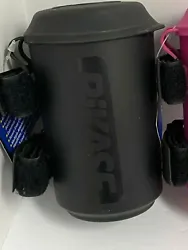 Bikase Koozie. Holds cans or bottle of various sizes. Koozie lined to keep your drink cold. Easy to clean wont mildew...