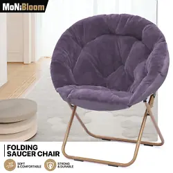 Elevate your comfort with our stylish and cozy saucer chair. Features plush cushioning for ultimate relaxation, whether...