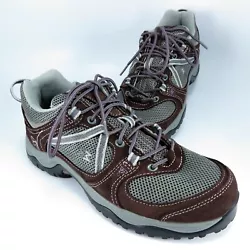 Garmont Hiking Shoes. Maroon & Silver. Note – Shoe Sizes can vary from Manufacturer to Manufacturer and even from...