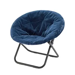 COMFY AND COZY: Provide a convenient place for friends or family to sit with this ultra-cozy and comfy saucer chair....