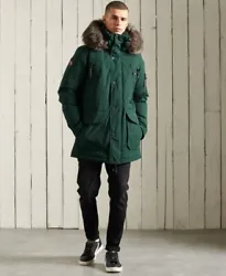 Just what you need to keep you warm and looking on trend this season. This Premium Down Parka Coat features a super...
