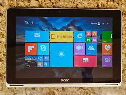 Acer Aspire Switch 10 Tablet (Model SW5-012): Tablet Only! Strong battery! Ready to use! Built with a 52GB (likely...