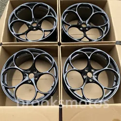 Wheel Size: 20x9 Front & 20x10 Rear. Quantity: 2 x 20x9 and 2 x 20x10. BY REAL CNC FORGED T6061-T6 Aluminum. Finish:...