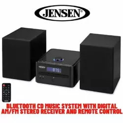 This Bookshelf Stereo System is a compact CD music system thats perfect for any room in the house. Along with the CD...