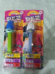 pez dispensers the troll collection 1 pair 2 trolls.