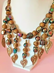 Authentic Artisan Studio Piece from Blowing Rock NC. Necklace Weighs 4.4 Ounces. This necklace is in Excellent, New...