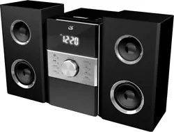 It includes convenient features such as a top-loading CD player and AM/FM radio with clear sound that everyone in the...