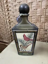 Vintage Beams Choice Cardinal Birds Decanter Bottle**Empty**- FREE SHIPPING. Condition is Used. Shipped with USPS...