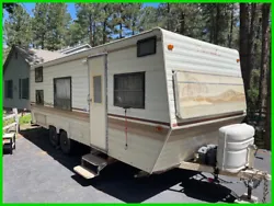 1987 Nomad Skyline 2440 Travel Trailer 23 Roof is Dry and Resealed 3 Years Ago All Original Appliances Working...