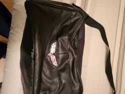As you can see in pics leather is peeling in several places.