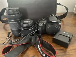 Canon EOS Rebel T6 Camera Kit. Condition is Used. Shipped with USPS Priority Mail.
