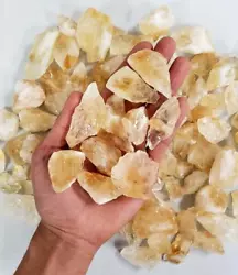 These are A-Grade Citrine Raw Chunks imported from Brazil.
