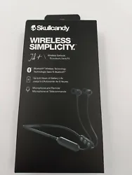 NEW Skullcandy Jib Wireless Bluetooth In-Ear Earbuds Headphones Black. Condition is 