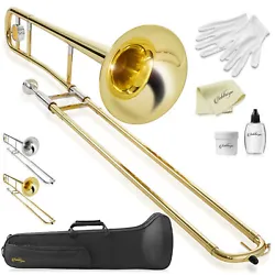 This fine tenor trombone features an exquisite construction of highly durable brass, with the perfect balance of weight...
