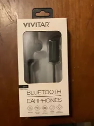Vivitar Bluetooth Earphones, Black Wireless Secure Fit Hooks Answer Calls. Condition is New. Shipped with USPS First...