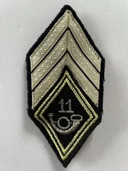Insigne Ecusson Militaria 11ieme Bataillon Des Chasseurs Alpins.