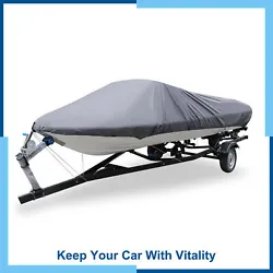  Introductions:We are offering a 210D Oxford Boat Cover V-hull boat !! This boat cover will offer you a maximum...