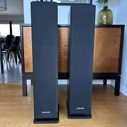 Elevate your home audio experience with these top-of-the-line Polk Audio RT12 floor speakers. This pair of front right...