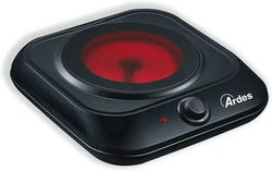 ARDES | AR1F401 Plaque de cuisson électrique en vitrocéramique 5 niveaux de puissance Compatible avec toutes les...