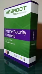 Webroot SecureAnywhere Internet Security Complete (Digital Key & Download Link). I have an existing Webroot product...