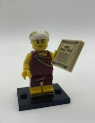 Lego Roman Emperor 71000 Series 9 Collectible Minifigure Complete. Condition is “Used”. Comes with Minifigure,...