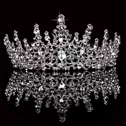 You are looking at the sensational and unique rhinestone crown. ♕ Material: Encrusted with stunning crystals of...