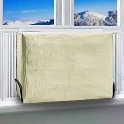 Covered up the entire front, provide great protection for your window AC Conditioner. Velcro Installation, makes it...