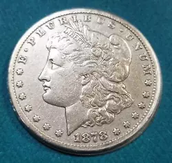 1878-CC Morgan Silver Dollar | Silver $1 MSD | Carson City, Key | on Card.