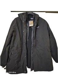 Patagonia Men’s Lone Mountain 3-in-1 Jacket Size XXL Black.