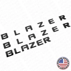 This Blazer badge is easy to install because its self-adhesive and can stick to any clean, flat surface. This badge...