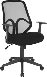 The swivel seat is foam padded and has a waterfall front for leg comfort. The heavy-duty, nylon base with dual wheel...