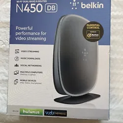 Belkin N450 DB 4-Port 10/100 Wireless N Router (F9K1105). 1778-