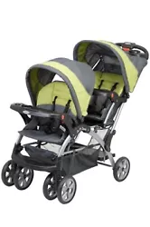 Baby Trend Double Sit N Stand Toddler and Baby Stroller, Carbon *Check Desc*.
