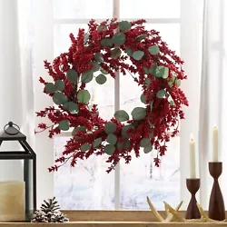Our decorative wreath is an ideal addition to any space in need of a festive touch. With an unbeatable combination of...