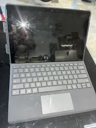 Microsoft surface pro 7, not working, will not turn on the screen is cracked, and there is a keyboard, but there is a...