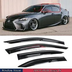 Fits ALL Following Models:   Fitment : Fits 2014-2020 Lexus IS 4 Door Sedan All Models        Package Includes : 1...