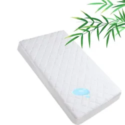 360 Protection: The crib mattress protector can protects your expensive mattress from fluids/ urine/ sweat/, Besides,...
