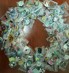 Disney Pins Lot. If you order more than 1 set you will get double of a lot of the pins! 100 random pins. All pins have...