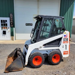 Bobcat S70 Skid Steer Loader CAB and HEAT For Sale. BOBCAT S70 Skid Steer Loader. Kubota Diesel. Thought I would give...