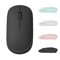 One Mouse, Two Modes: Support bluetooth mode and 2.4G wireless mode, easy to switch on the device. 1x Wireless...