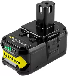 Convient pour Ryobi 18 V batterie Ryobi P102, P103, P104, P105, P107, P108, P109 et fonctionne avec tous les outils...