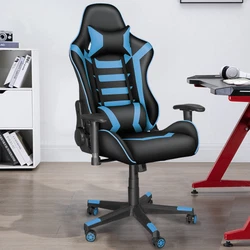 COMFORTABLE MODE - The backrest of the office racing chair can be adjusted 70°; the height of the office chair can be...