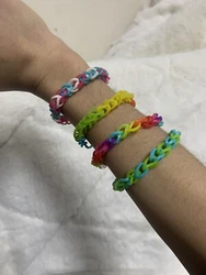 mystery rainbow ￼loom bracelet ￼(￼you get random).