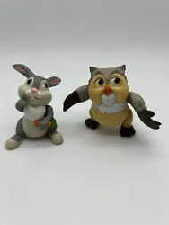 Thumper and Bambi Friend Owl 1988 McDonald’s Collectibles.