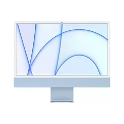 iMac 59,62 cm (24) M1 8 cœurs avec écran Retina 4,5K, système MAC bleu/bleu clair, macOS Ventura, allemand