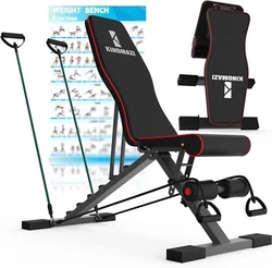 💪2023 New Upgrade Design Weight Bench - KINGMAZI JDL-3100 is new upgrade of the weight bench that is perfect for all...