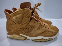 Nike Air Jordan 6 Retro Wheat Mens Size 12 384664-705 Authentic OG Shoes.  Pre-owned in Good Condition. Please see pics