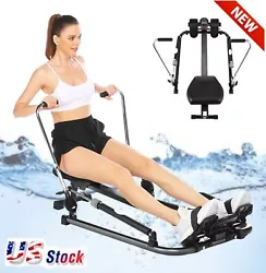☀ 【 12 Levels Adjustable Twin-hydraulic Resistance】A hydraulic rower works with fluid for resistance. The Rowing...