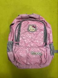 Like new condition. girl backpack - pink hello kitty. Condition is 